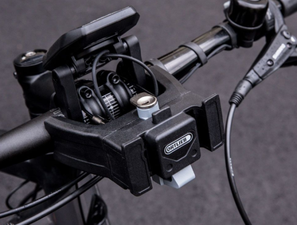 Ortlieb Lenker Montageset für E-Bikes mit Schloss